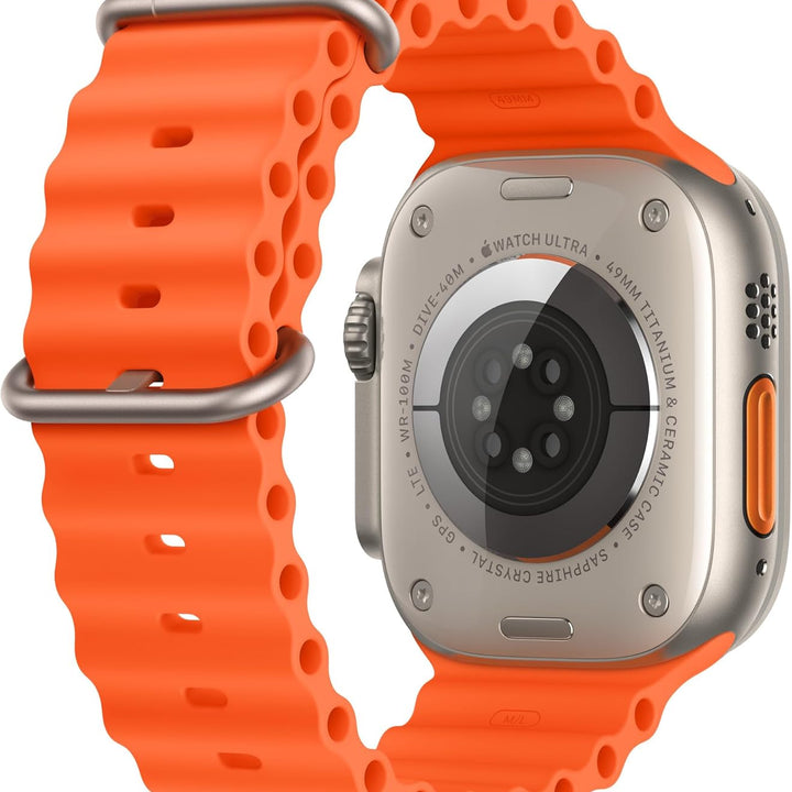 Smartwatch Ultra Pro con 2 correas ( negro + naranja  ) - additional image 10
