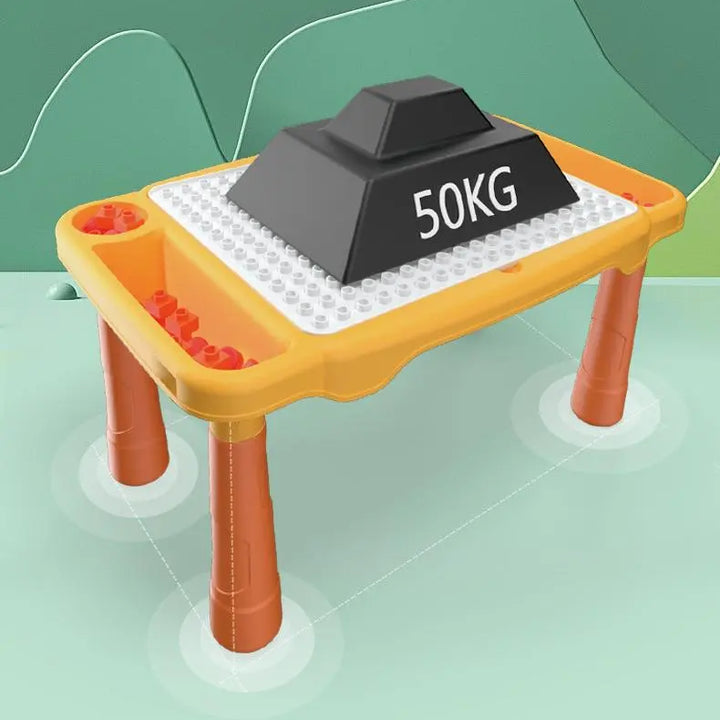 Juego de mesa y silla con bloques de construcion 63 pcs - additional image 14