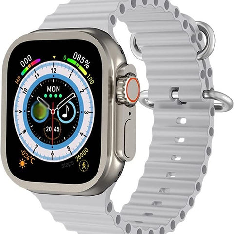 Smartwatch Ultra Pro con 2 correas ( negro + gris )