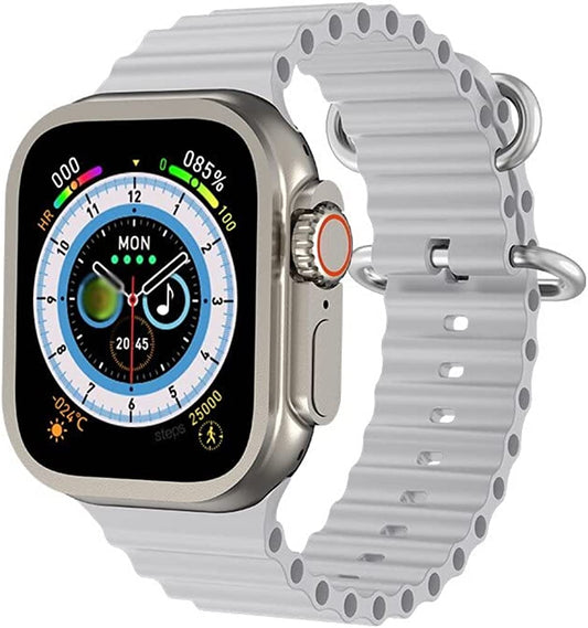 Smartwatch Ultra 2 Gris + 1 correa gratis