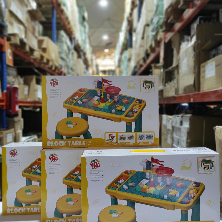 Juego de mesa y silla con bloques de construcion 63 pcs - additional image 9