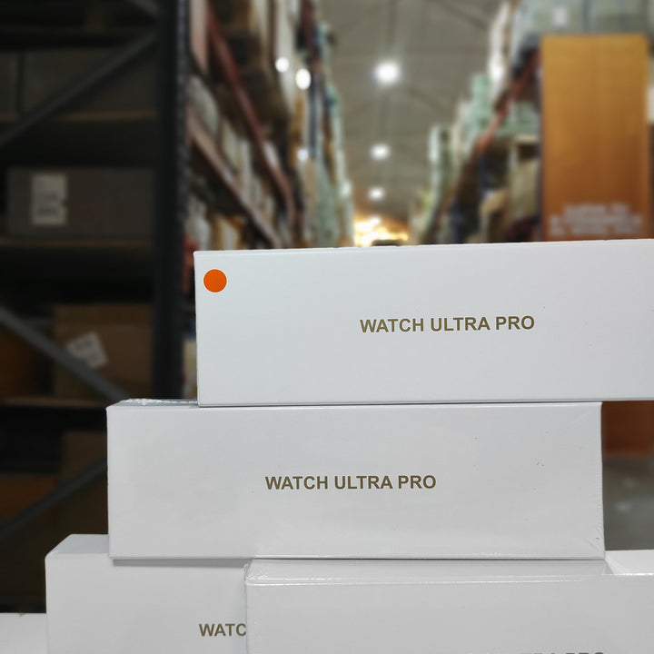 Smartwatch Ultra Pro con 2 correas ( negro + naranja  ) - additional image 3