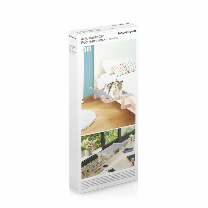 🐈‍⬛ Cama de Janela Ajustável – Conforto e Diversão em Grande Estilo🌈