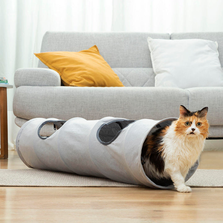 : 🐈 Túnel de Exploração Dobrável – O Esconderijo Perfeito! 🕵️