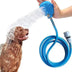 Kit de Banho Relaxante 🌊 Escova com Jato de Água para Cães e Gatos ✨