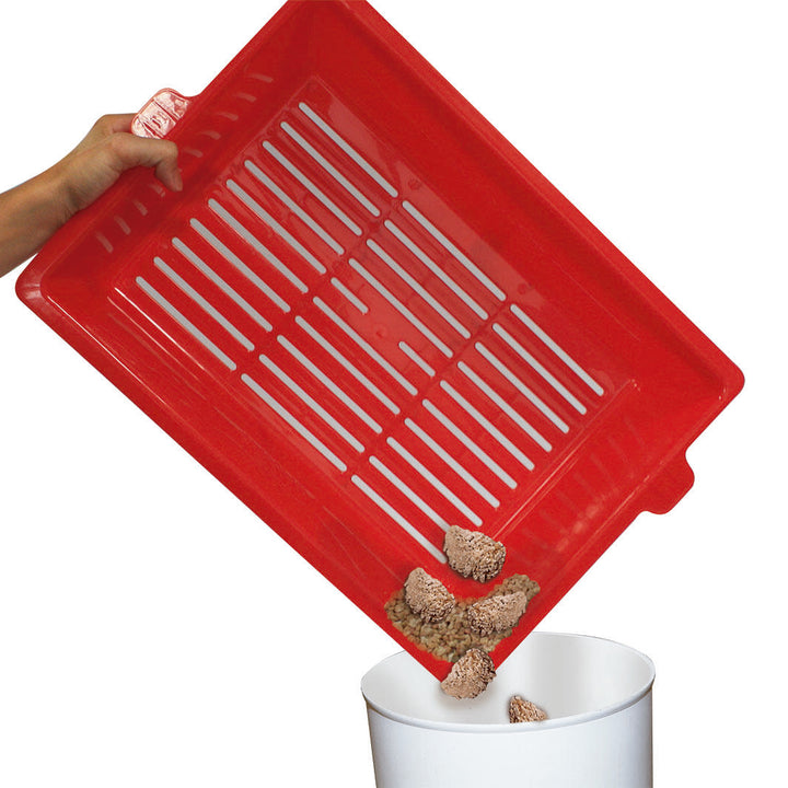 Sistema de Limpeza Inteligente ✨ 3 Tabuleiros de Peneiração Rápida 🐈